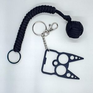 Monkey fist & cat key chain